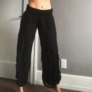 Silk Harem Pants